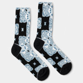 Chaussette Bright Socks Fractal Seamless Patterns 0042008 (Droite)