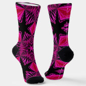 Chaussette Bright Socks Fractal Seamless Patterns 0042011 (Angulaire)