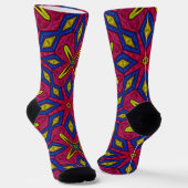 Chaussette Bright Socks Fractal Seamless Patterns 0042020 (Angulaire)