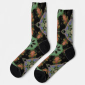 Chaussette Bright Socks Fractal Seamless Patterns 0042026 (Gauche)