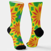 Chaussette Bright Socks Fractal Seamless Patterns 0042046 (Angulaire)