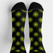 Chaussette Bright Socks Fractal Seamless Patterns 0042060 (Haut)