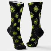 Chaussette Bright Socks Fractal Seamless Patterns 0042060 (Angulaire)
