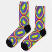Chaussette Bright Socks Fractal Seamless Patterns 0042066 (Gauche)