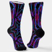 Chaussette Bright Socks Fractal Seamless Patterns 0042069 (Angulaire)