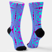 Chaussette Bright Socks Fractal Seamless Patterns 0042071 (Angulaire)
