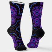Chaussette Bright Socks Fractal Seamless Patterns 0042072 (Angulaire)