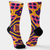 Chaussette Bright Socks Fractal Seamless Patterns 0042074 (Angulaire)
