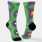 Chaussette Bright Socks Fractal Seamless Patterns 0042080 (Angulaire)