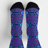 Chaussette Bright Socks Fractal Seamless Patterns 0042084 (Haut)