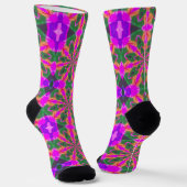Chaussette Bright Socks Fractal Seamless Patterns 0042089 (Angulaire)