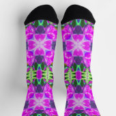 Chaussette Bright Socks Fractal Seamless Patterns 0042093 (Haut)