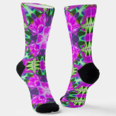 Chaussette Bright Socks Fractal Seamless Patterns 0042093 (Angulaire)