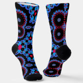 Chaussette Bright Socks Fractal Seamless Patterns 0042096 (Angulaire)