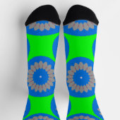 Chaussette Bright Socks Fractal Seamless Patterns 0042104 (Haut)