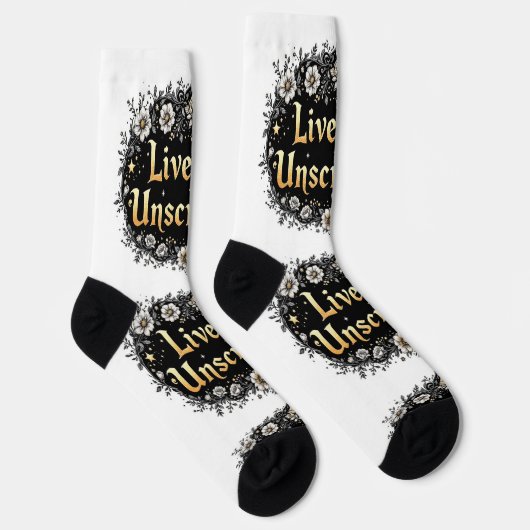 Chaussette Bright Socks Live Life Unscripted 0044016 (Droite)