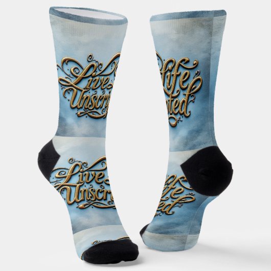 Chaussette Bright Socks Live Life Unscripted 0044048 (Angulaire)