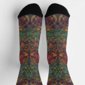 Chaussette Bright Socks Motifs Sans Couture Élaborés 0039280 (Haut)