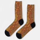 Chaussette Bright Socks Motifs Sans Couture Élaborés 0039328 (Gauche)