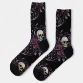 Chaussette Bright Socks Motifs Sans Couture Élaborés 0039383 (Gauche)