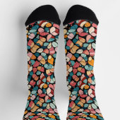 Chaussette Bright Socks Motifs Sans Couture Élaborés 0039396 (Haut)