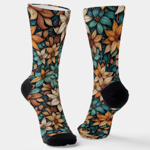Chaussette Bright Socks Motifs Sans Couture Élaborés 0039397