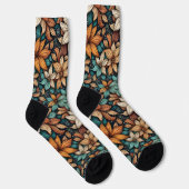 Chaussette Bright Socks Motifs Sans Couture Élaborés 0039397 (Droite)