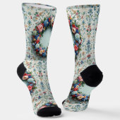 Chaussette Bright Socks Motifs Sans Couture Élaborés 0039398 (Angulaire)