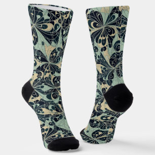 Chaussette Bright Socks Motifs Sans Couture Élaborés 0039402
