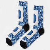 Chaussette Bright Socks Motifs Sans Couture Élaborés 0039406 (Gauche)