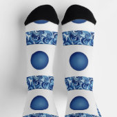 Chaussette Bright Socks Motifs Sans Couture Élaborés 0039406 (Haut)