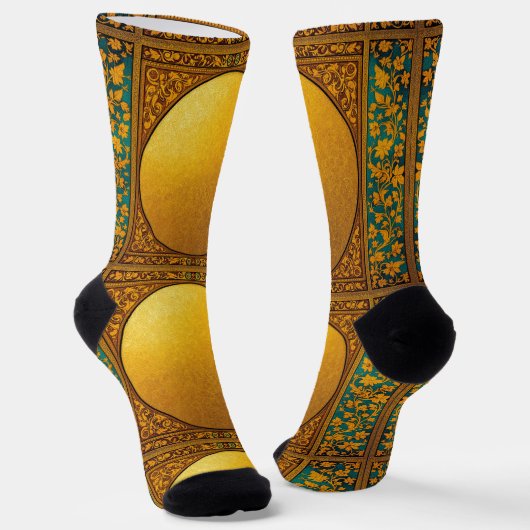 Chaussette Bright Socks Motifs Sans Couture Élaborés 0039420 (Angulaire)