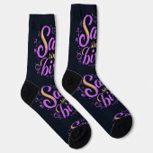 Chaussette Bright Socks Motivational Art 0043983 (Droite)