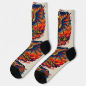 Chaussette Bright Socks Motivational Art 0043987 (Gauche)