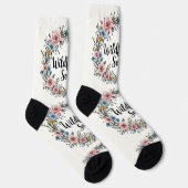 Chaussette Bright Socks Motivational Art 0044000 (Droite)