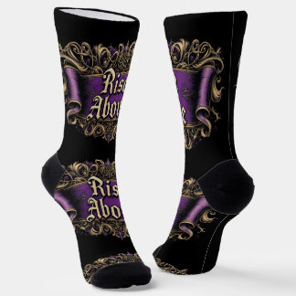 Chaussette Bright Socks Motivational Art Rise Above 0044008