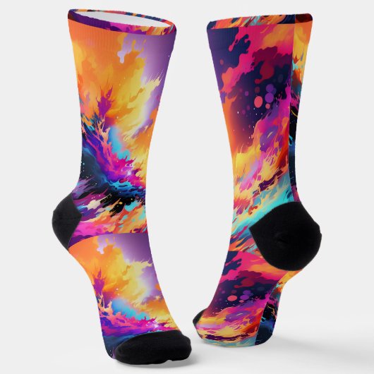 Chaussette Bright Socks Picture Art 0038494 (Angulaire)