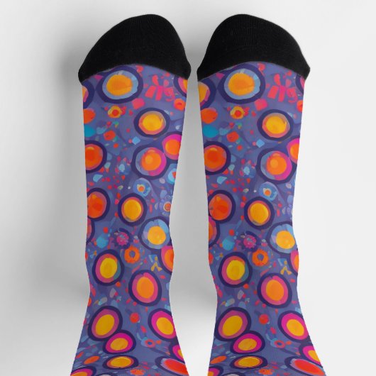 Chaussette Bright Socks Picture Art 0038508 (Haut)