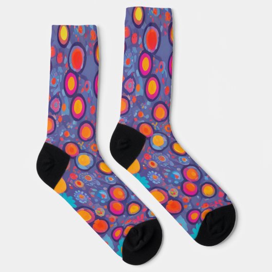 Chaussette Bright Socks Picture Art 0038508 (Droite)