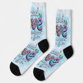 Chaussette Bright Socks RANDOPIX Art Socks 0039475 (Gauche)