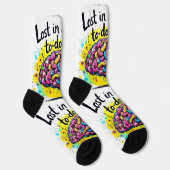 Chaussette Bright Socks RANDOPIX Art Socks 0039478 (Droite)