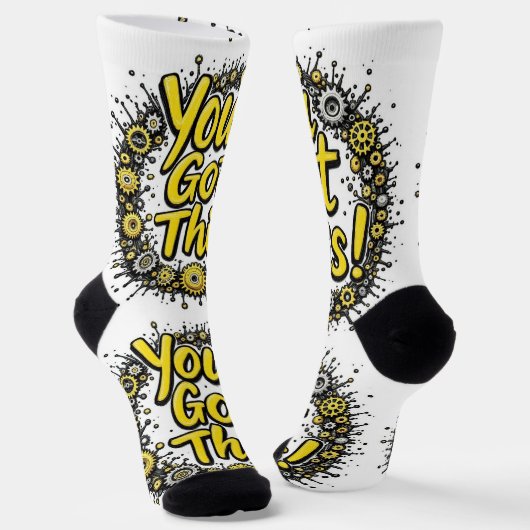 Chaussette Bright Socks RANDOPIX Art Socks 0039479 (Angulaire)