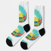 Chaussette Bright Socks RANDOPIX Art Socks 0039482 (Gauche)