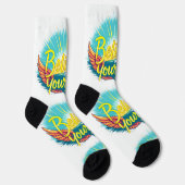 Chaussette Bright Socks RANDOPIX Art Socks 0039482 (Droite)
