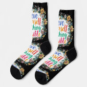 Chaussette Bright Socks RANDOPIX Art Socks 0039485 (Gauche)
