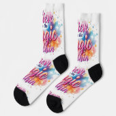 Chaussette Bright Socks RANDOPIX Believe Magic Within 0039492 (Gauche)