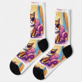 Chaussette Bright Socks RANDOPIX Energy Saving Mode 0039503 (Gauche)