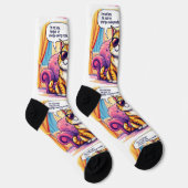 Chaussette Bright Socks RANDOPIX Energy Saving Mode 0039503 (Droite)