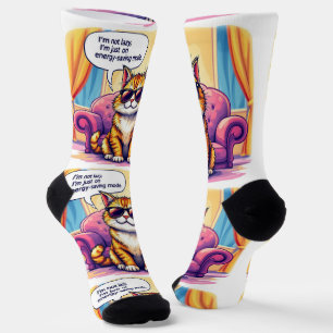 Chaussette Bright Socks RANDOPIX Mode Économie d'Énergie 0039