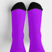 Chaussette Bright Socks RANDOPIX Solid Colors Neon Purple (Haut)